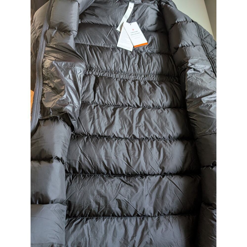 NWT Lululemon Featherweight 900Down-Fill Long Puffer Jacket Size XS Black - Picture 12 of 15